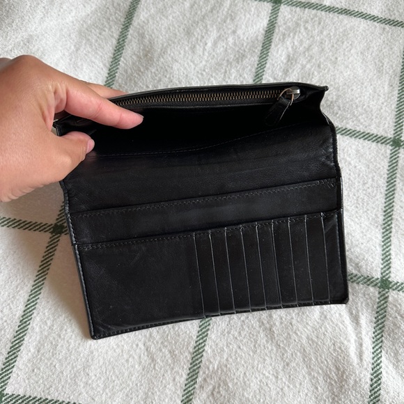 Bottega Veneta Intrecciato black wallet - Picture 4 of 10